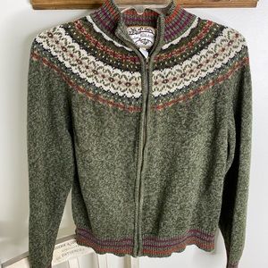 Heirloom Collectables Nordic Zip up Sweater, L
